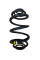 Задня пружина Renault Trafic , Opel Vivaro, Nissan Primastar, Fiat Tolento (550202870R)
