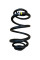 Задня пружина Renault Trafic , Opel Vivaro, Nissan Primastar, Fiat Tolento (550202870R)