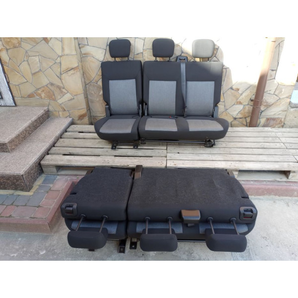 Сидіння салону другий ряд Renault Kangoo / Opel Combo / Peugeot Partner / Fiat Doblo 