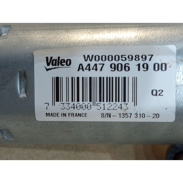 Моторчик двірників задніх дверей (ЛЯДА) Mercedes Vito 447 (A4479061900)