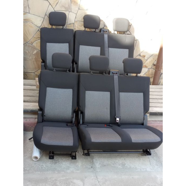 Сидіння салону другий ряд Renault Kangoo / Opel Combo / Peugeot Partner / Fiat Doblo 