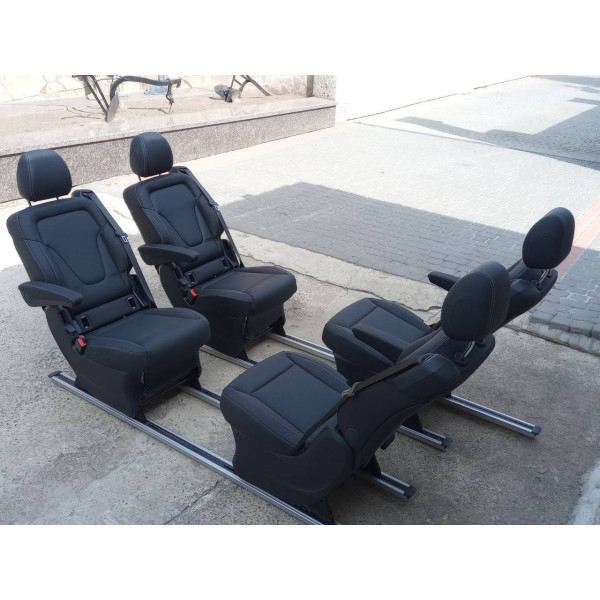 Комплект салону — 4 капітанські сидіння Comfort Lugano шкіра + кріплення