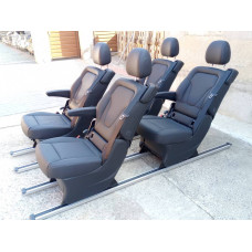 Комплект салону — 4 капітанські сидіння Comfort Lugano шкіра + кріплення