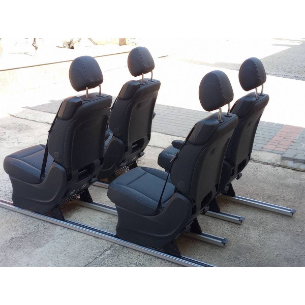 Комплект салону — 4 капітанські сидіння Comfort Lugano шкіра + кріплення