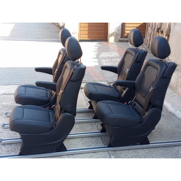 Комплект салону — 4 капітанські сидіння Comfort Lugano шкіра + кріплення